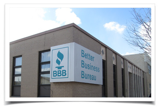 Better Business Bureau Sign