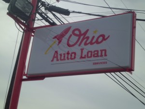 Ohio Auto Loan Services Signage by LAAD Sign