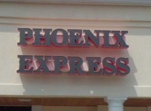 Phoenix Express Sign